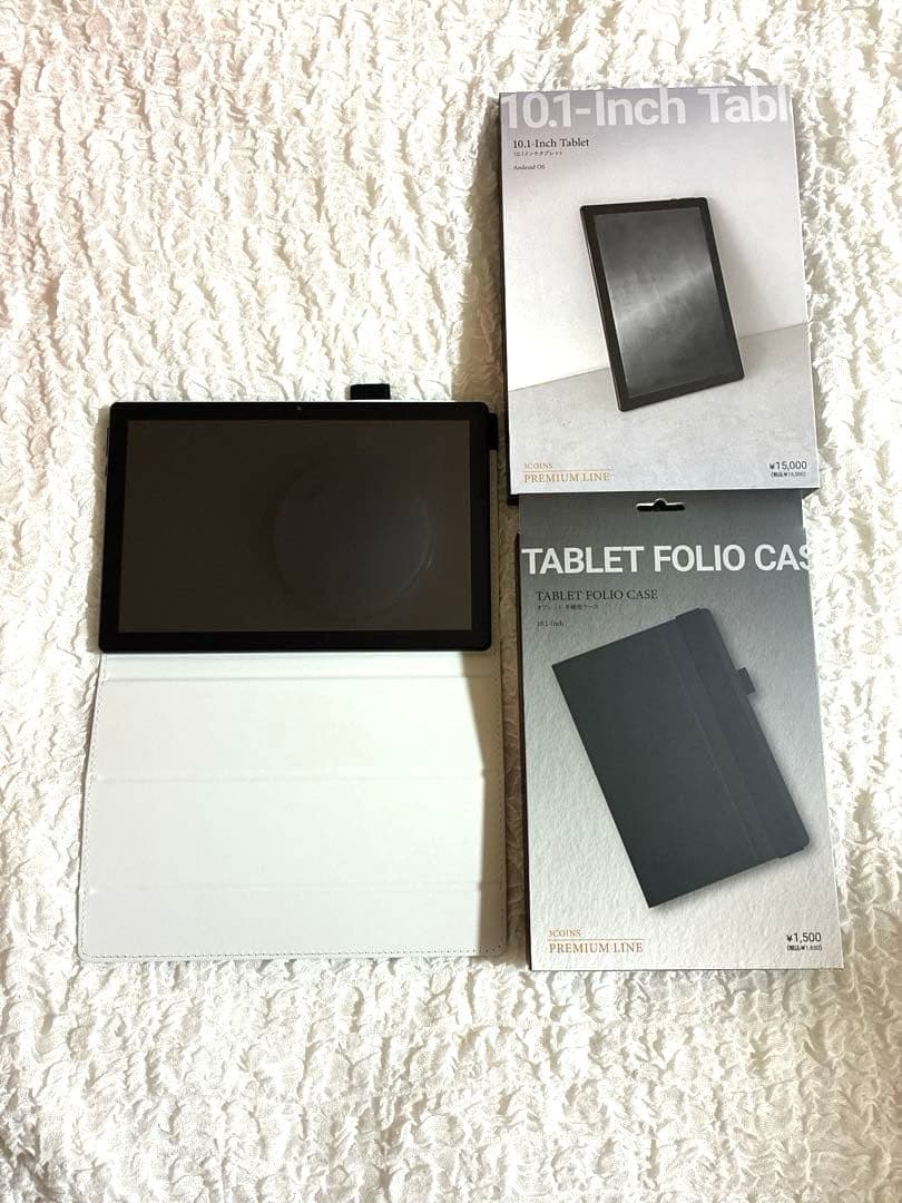 3COINS 10.1インチ タブレット 本体 ケースブラック付 3COINS 10.1インチ タブレットの本音レビュー！性能が低すぎてライト