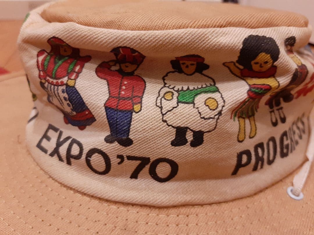 1970年 当時物 大阪万博 帽子 2つセット - メルカリ
