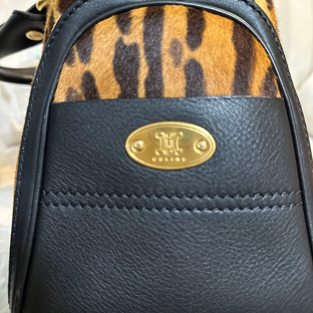 未使用セリーヌCELINE レア希少 ハラコ✖️レザー トートバッグ ブギー