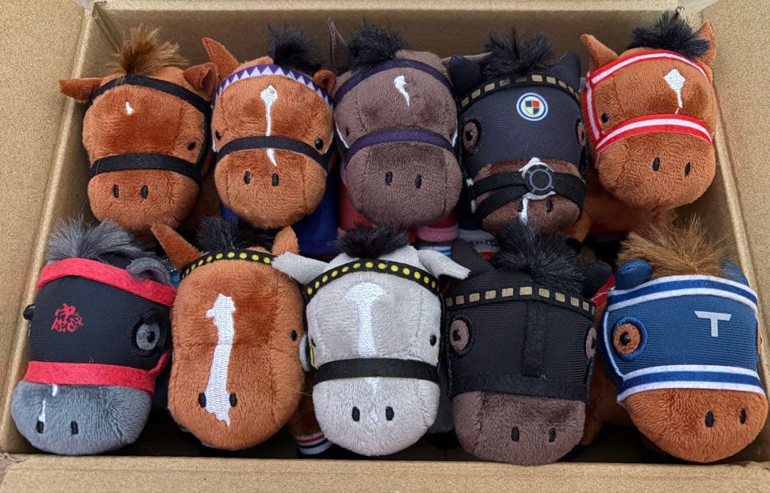 サラブレッドコレクションマスコットボールチェーン10体 SK JAPAN