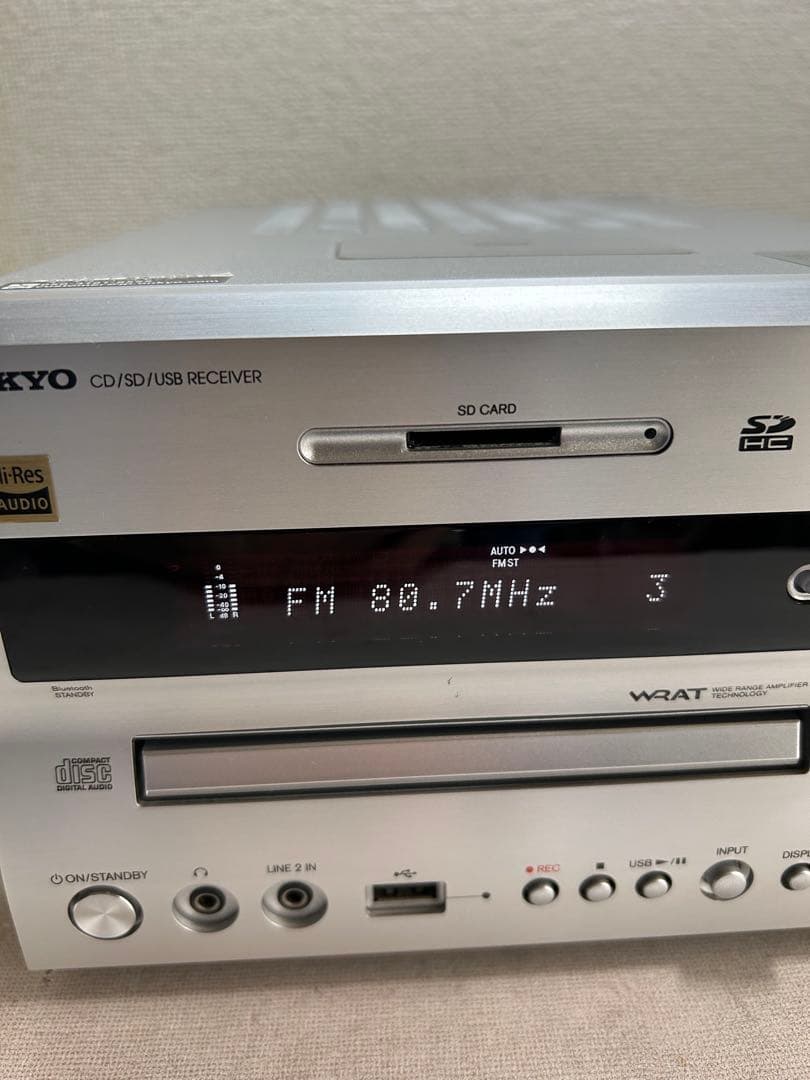 15B整備ONKYO NFR-7TX ハイレゾ対応 CD/SD/USBレシーバ