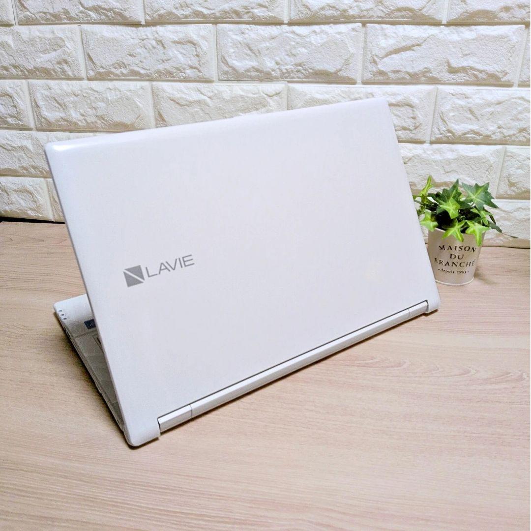 すぐ使えるNECノートパソコン✨️SSD・メモリ8GB・DVD✨️白 - メルカリ