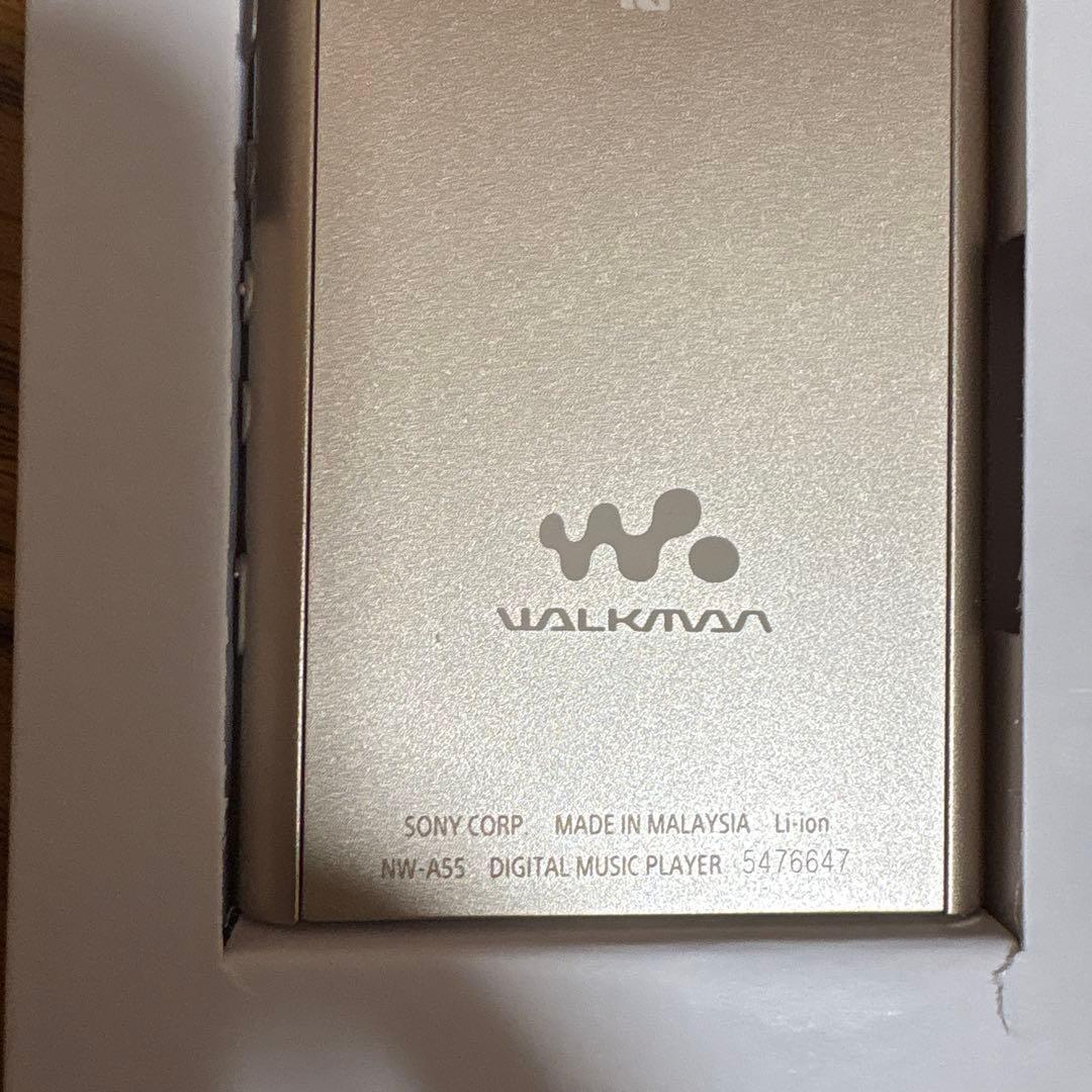 SONY NW-A55 デジタルミュージックプレーヤー WALKMAN ゴールド - メルカリ