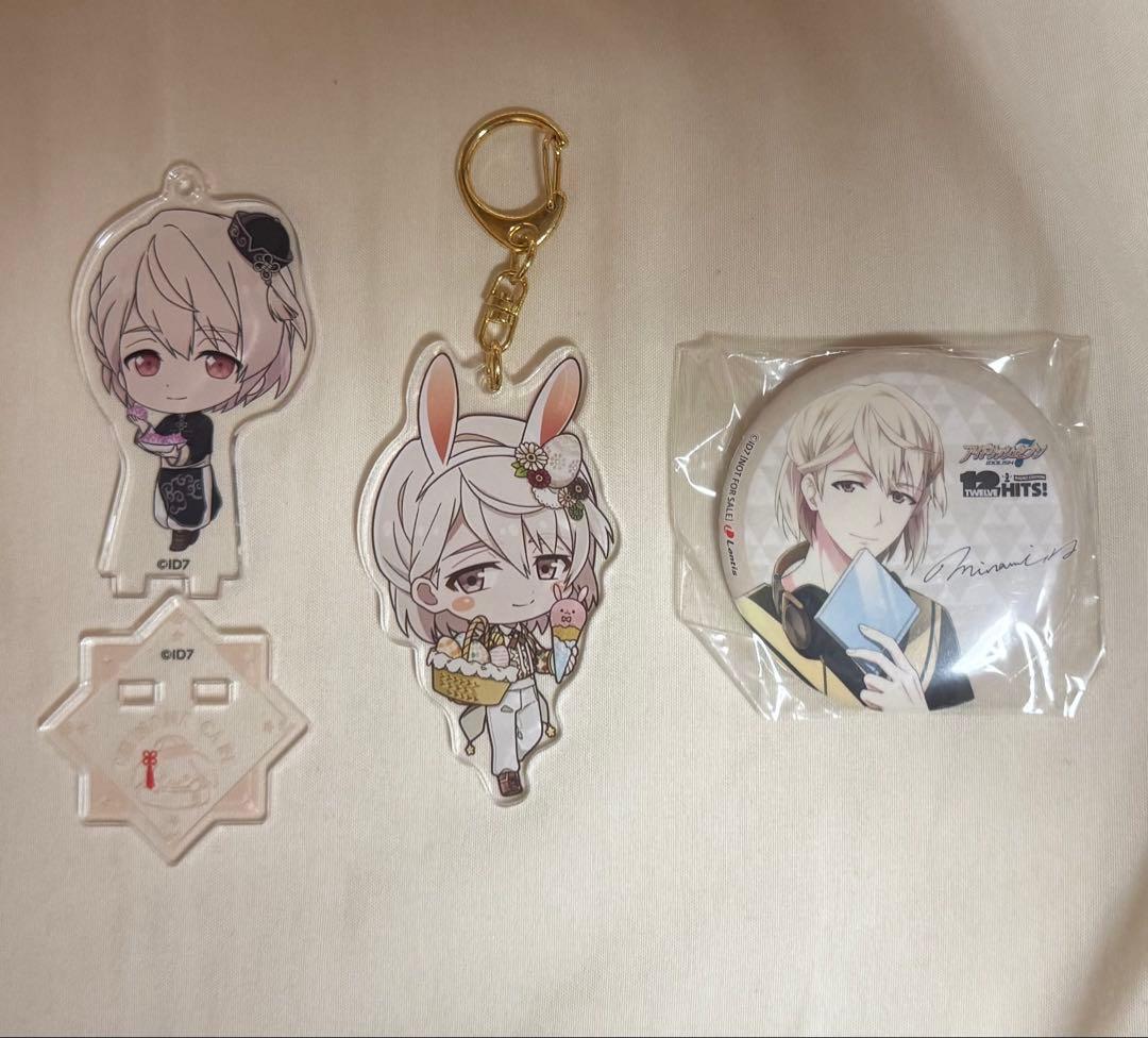 アイドリッシュセブン棗巳波トレーディングアクリルキーホルダー缶