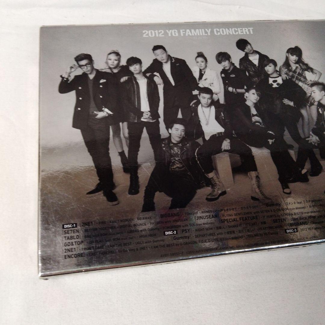 DVD】2012 YG Family Concert in Japan 3枚組 - メルカリ