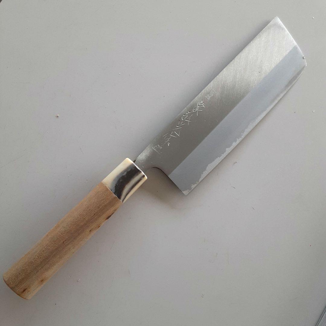 貴重品 家弘光作 消し菜切包丁 - メルカリ