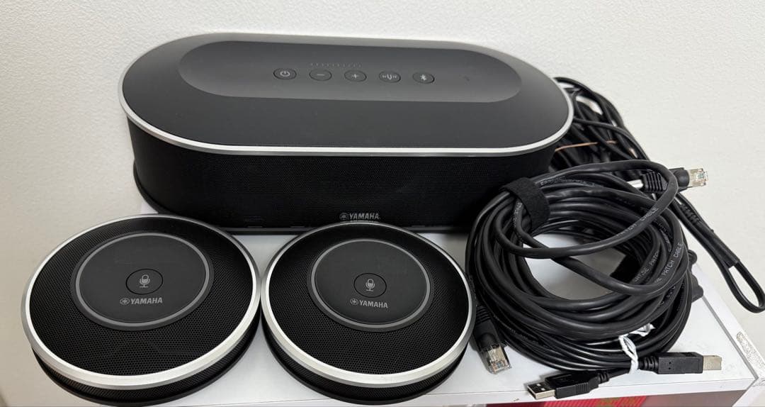 ハ*ー様 YAMAHA スピーカーセット YVC-1000 ブラック 会議 音響 YVC-1000 特長