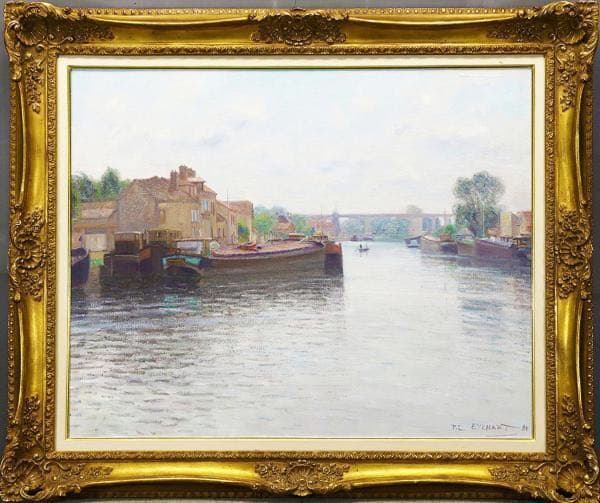 秋色 水彩画 荒木久夫 NO3