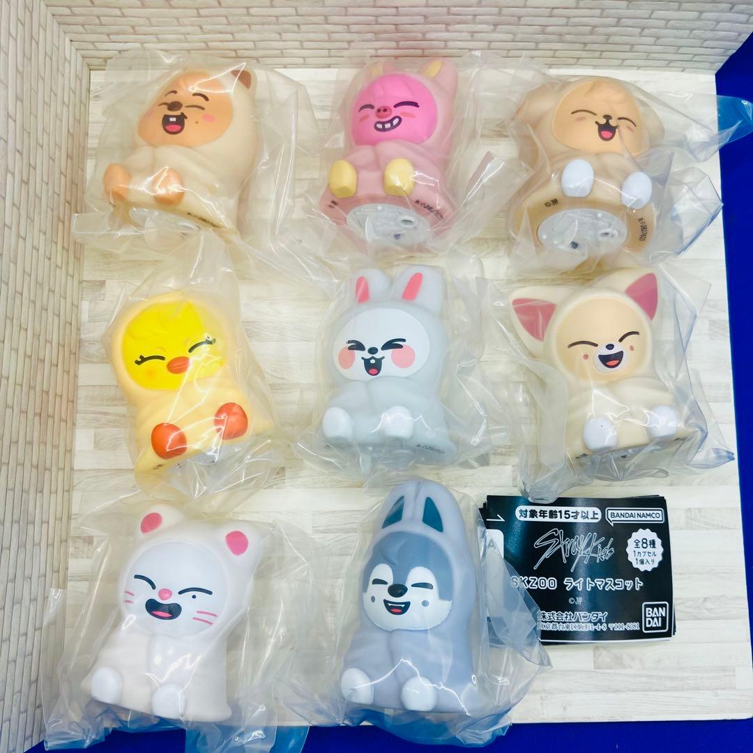 SKZOO ライトマスコット 全8種 コンプ ガチャ スキズ StrayKids - メルカリ