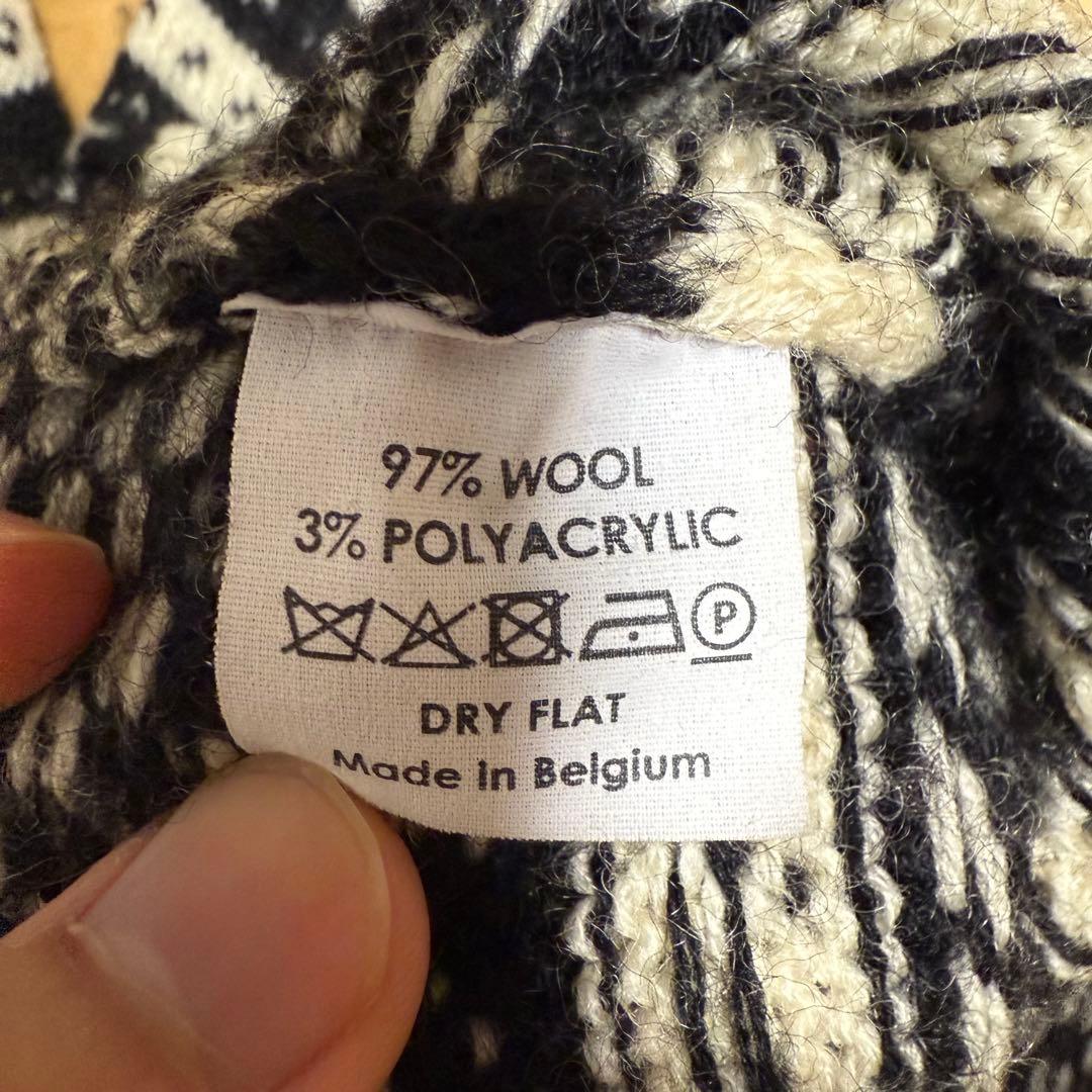 Dries Van Noten 17AW ニット 名作 成田凌着用 名作 dries van noten