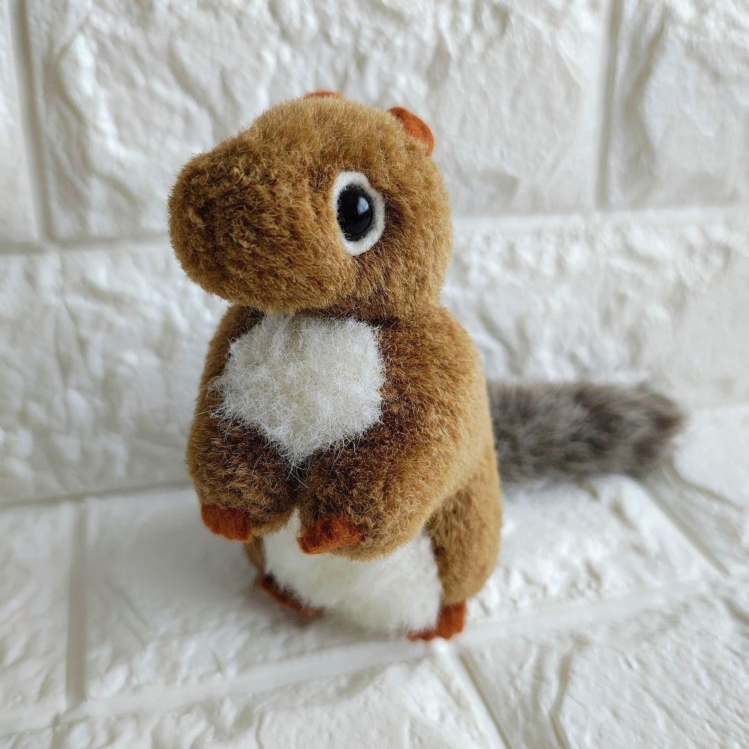 やまね工房 ぬいぐるみ 日本リスの子 ニホンリス - メルカリ