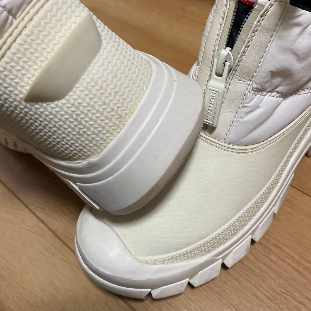 HUNTER 38イントレピッド ジップ アンクル パファー スノーブーツ