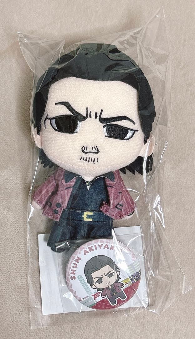 秋山駿 ぬいぐるみ 龍が如く 缶バッジ - メルカリ