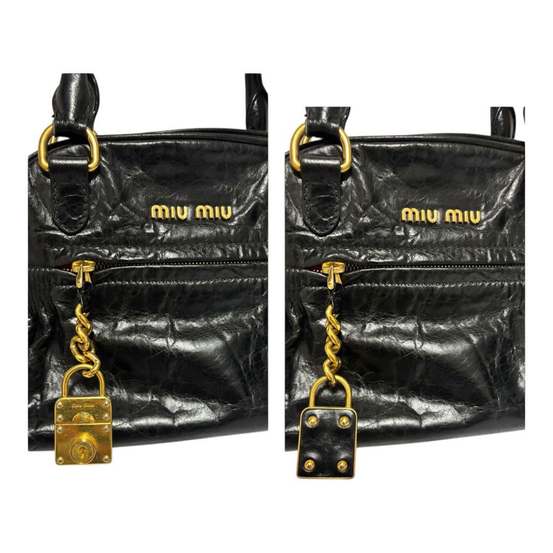 MIUMIU レザー RR1424 ショルダーバッグ - メルカリ