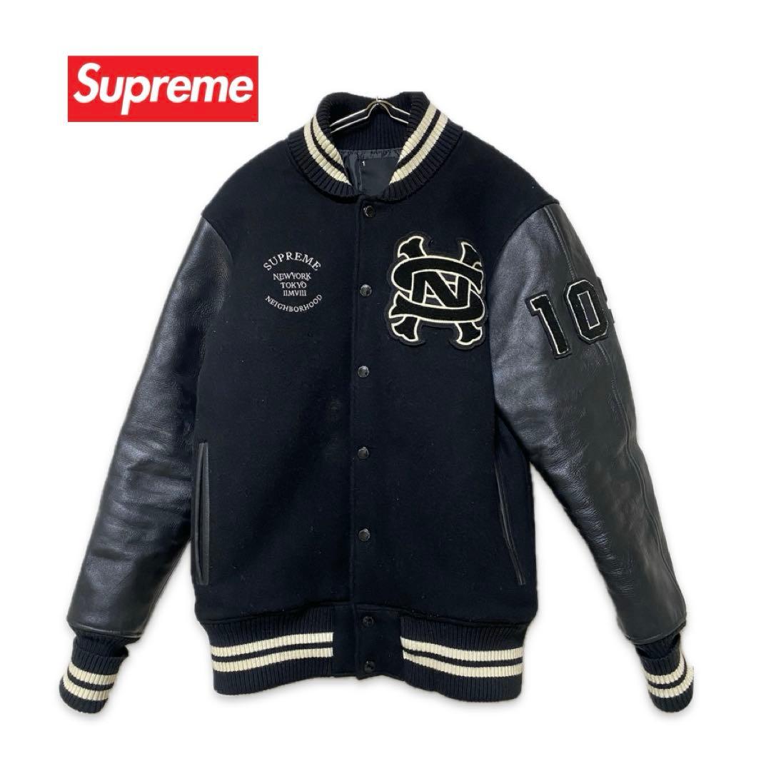 SUPREME NEIGHBORHOOD スタジャン - メルカリ