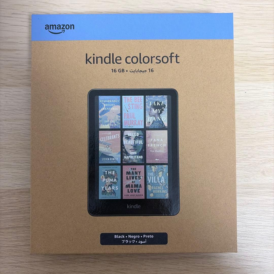 Kindle ColorSoft 16GB ブラック　新品未開封 Amazon.co.jp: Amazon Kindle Colorsoft | 16GBストレージ、防水、7