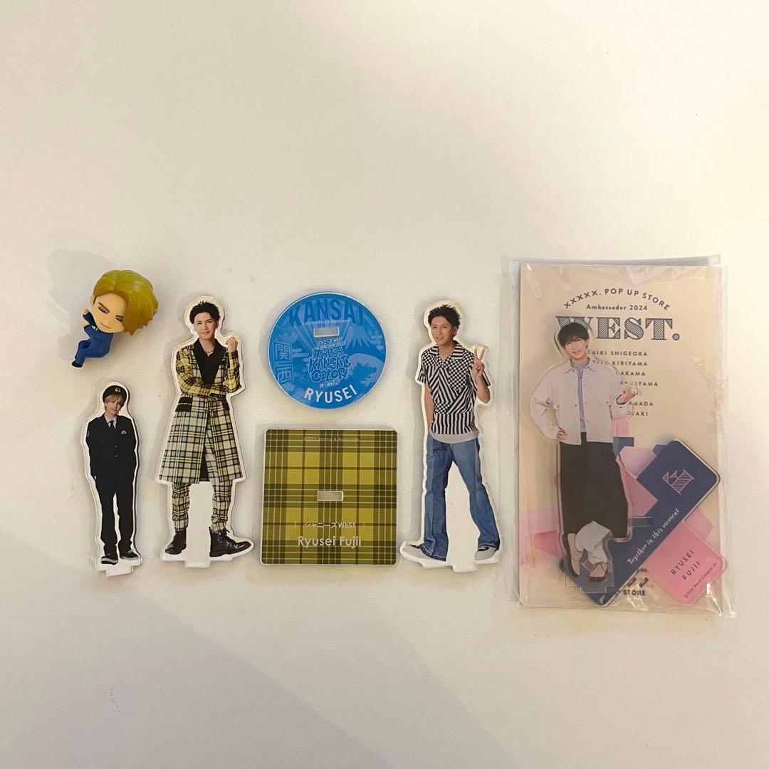 west. 藤井流星 アクリルスタンド 離しま戦隊レインボー - メルカリ