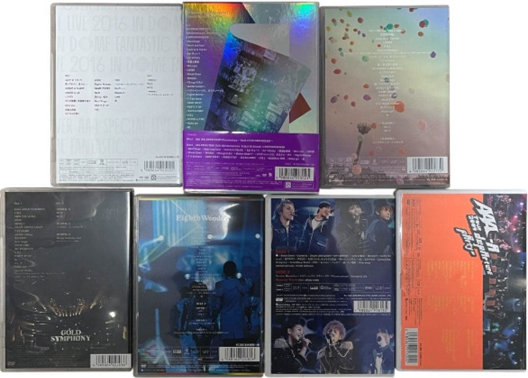 AAA LIVE DVD 7点 まとめ売り - メルカリ