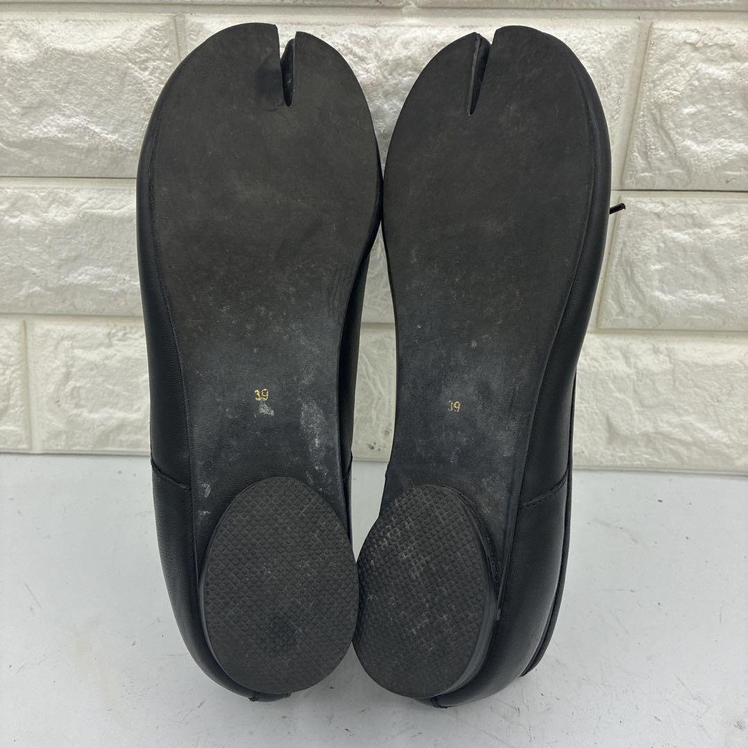 【美品】ユウコイマニシプラス HACHI 足袋シューズ 39 ブラック タビ