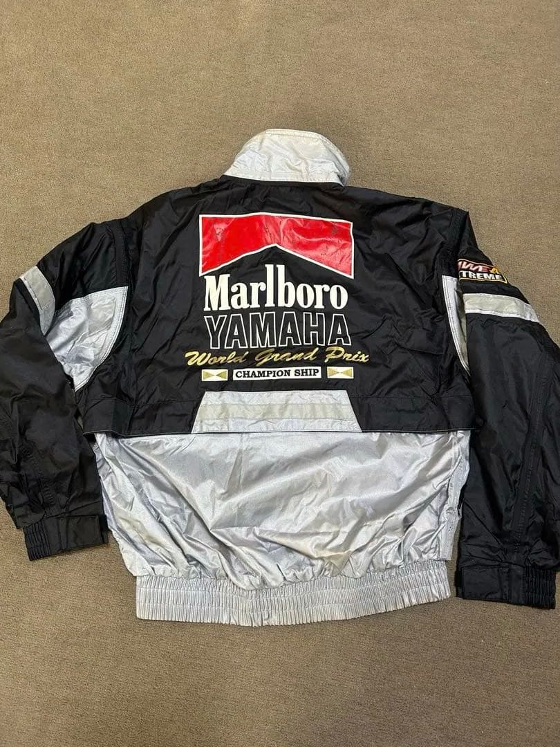 ✨希少✨Marlboro✨YAMAHA✨レーシングジャケットブルゾン ジャンパー