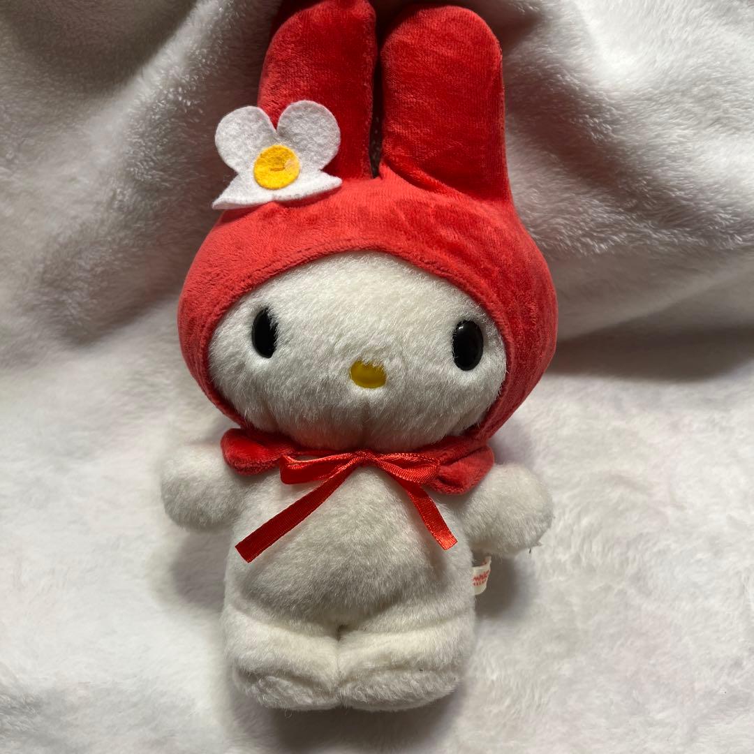 サンリオ マイメロディ ぬいぐるみ 赤ずきん 当時物 - メルカリ