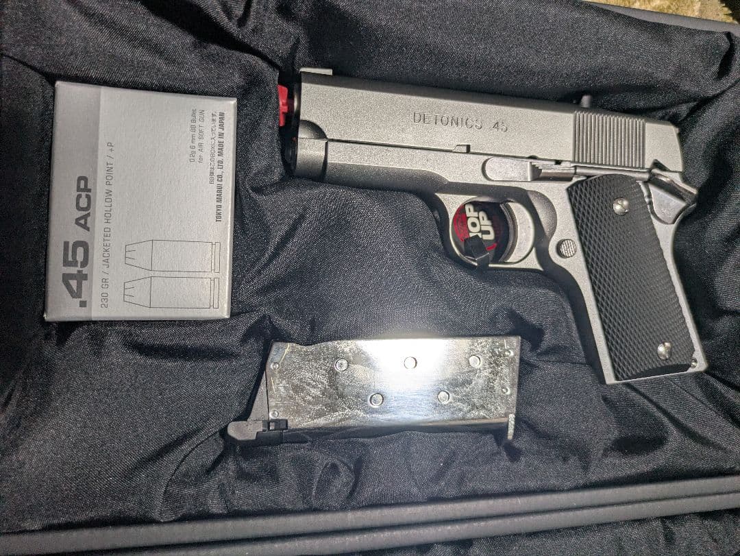 東京マルイ デトニクス ステンレスシルバー ガスガン 2丁 - メルカリ