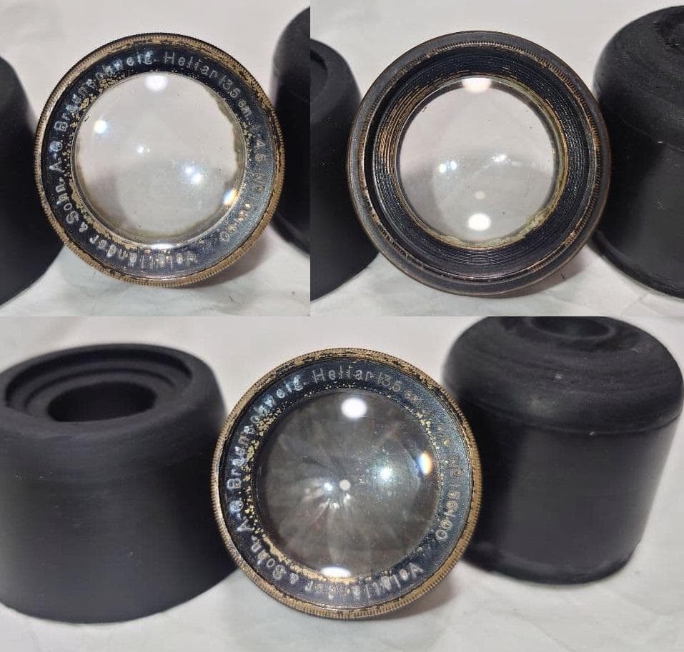 レンズ(単焦点) Voigtlander Sohn A-G Heliar 13.5cm F4.5