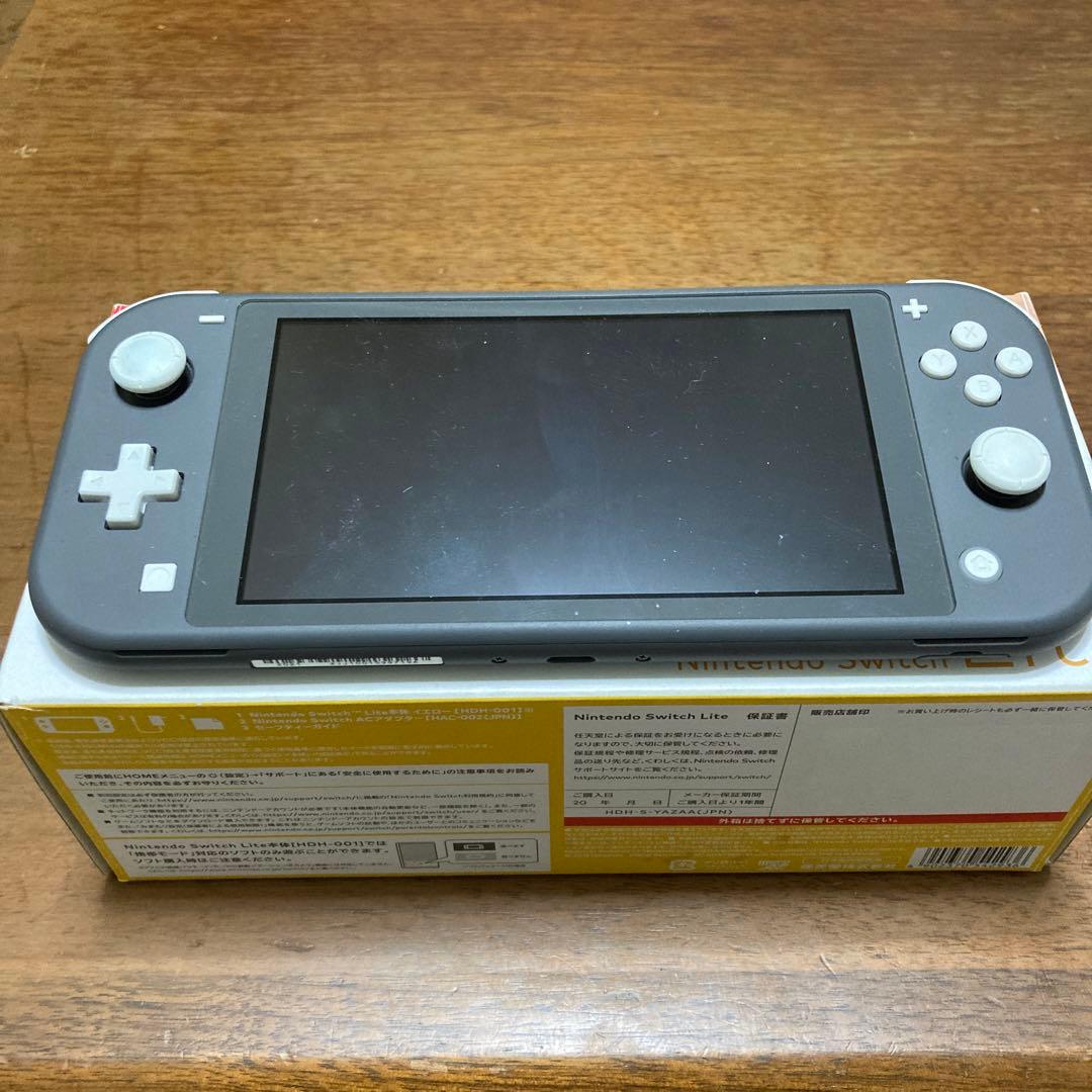 任天堂 スイッチライト グレー - メルカリ