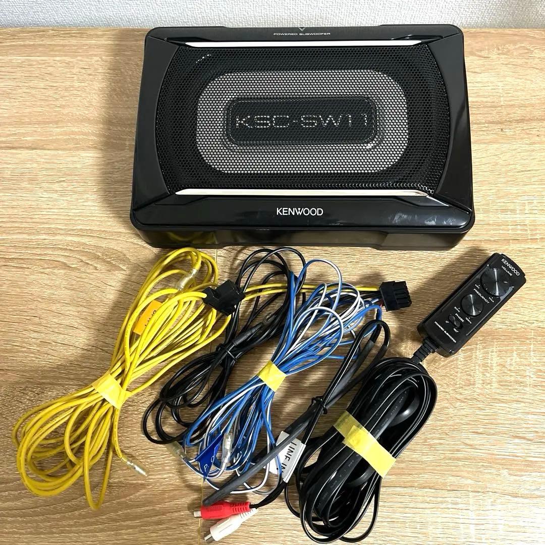 ケンウッド KSC-SW11 サブウーファー - メルカリ