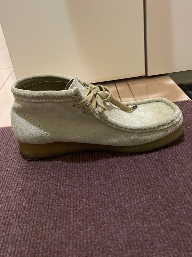 Clarks クラークス ワラビー 23.5cm ベージュ 定番カラー