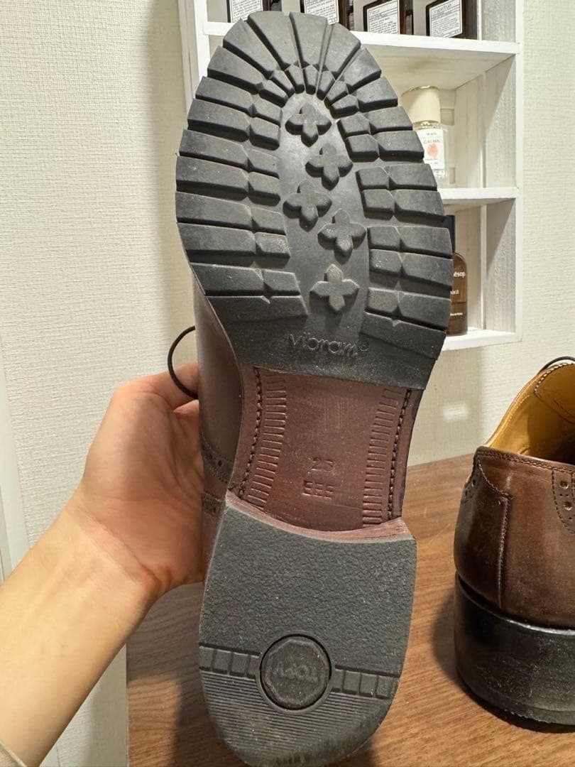 スコッチグレイン インペリアルⅢ 25.0cm ヒールアップ カスタム済