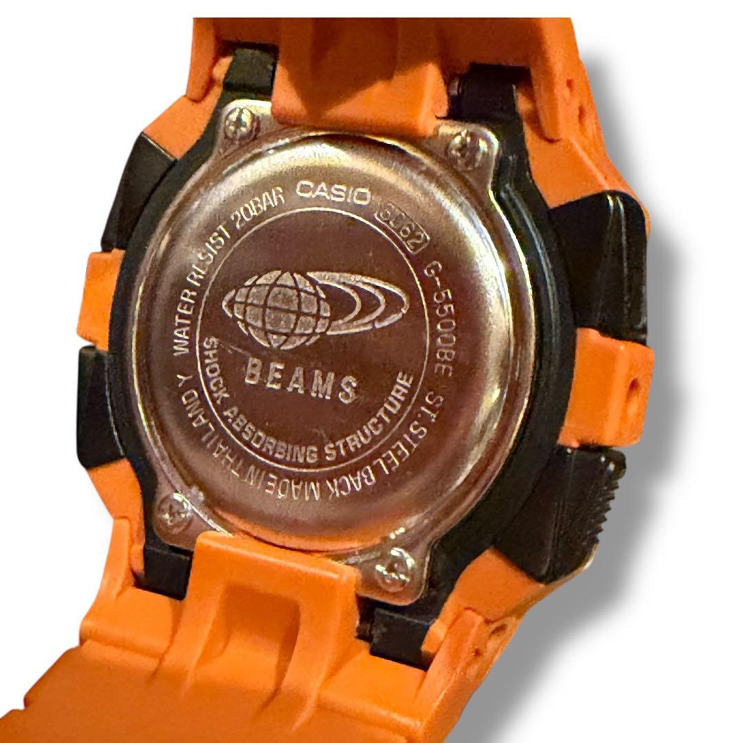 BEAMS×G-SHOCK G-5500BE デジタル腕時計 オレンジ - メルカリ