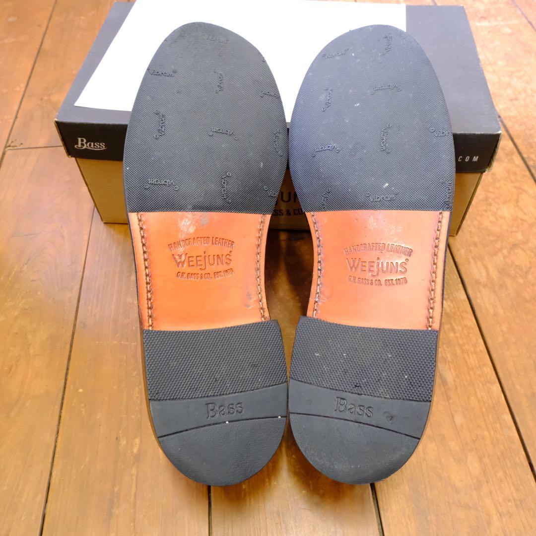 【G.H.BASS】 WEEJUNS バーガンディ タッセルローファー 9.5