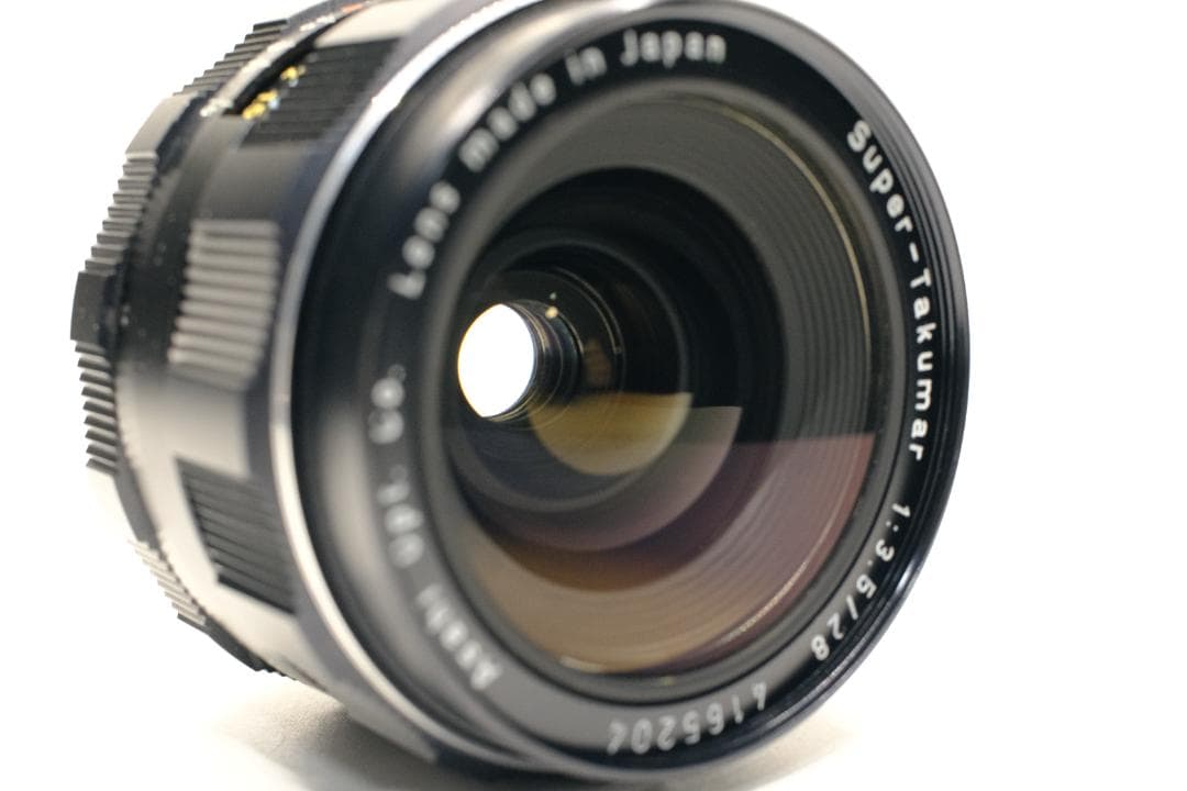 PENTAX Super Takumar 28mm F3.5 フード付 P77 - メルカリ