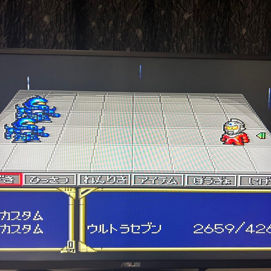 ヒーロー戦記　プレイ写真有