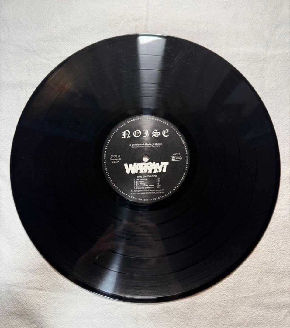 WARRANT The Enforcer 西ドイツ盤 LP - メルカリ