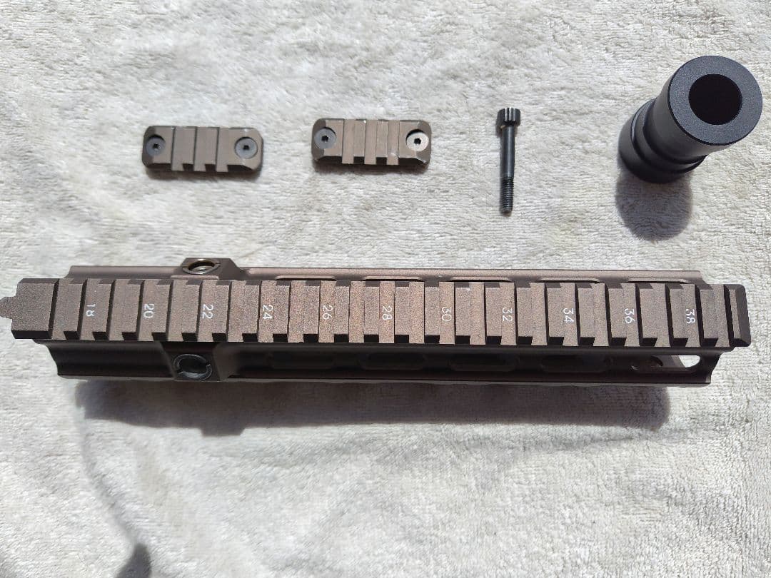 次世代HK416デルタカスタム ガイズリーバレルナットセット