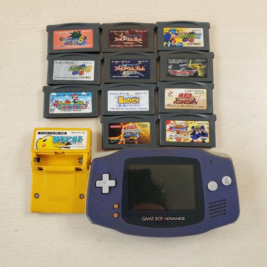 ジャンク】ゲームボーイアドバンス 本体+カートリッジセット - メルカリ