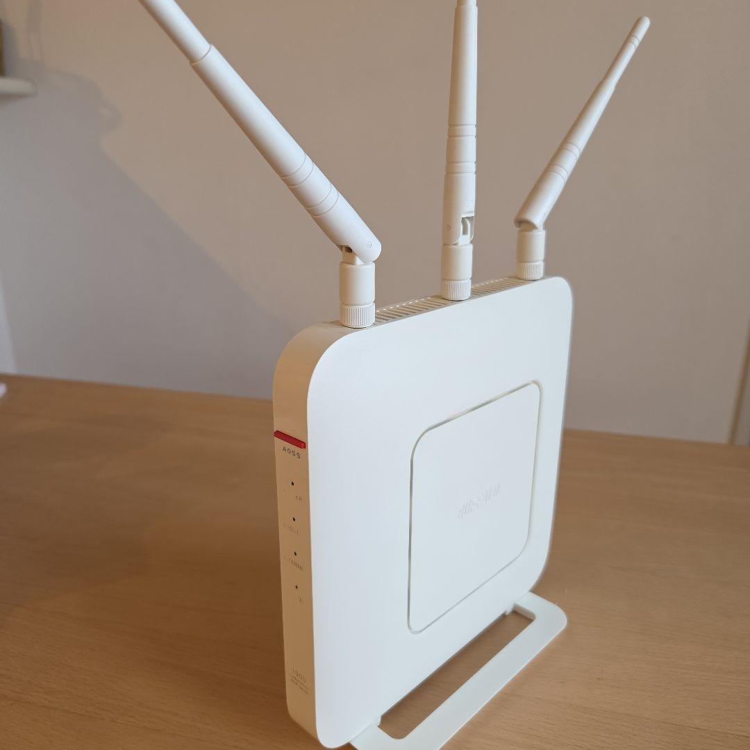 BUFFALO WXR-1900DHP3【使用感あり】Wi-Fiルーター - メルカリ