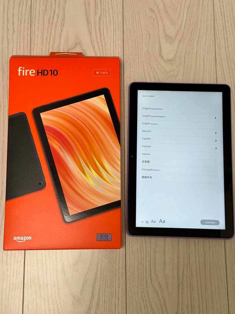 美品】Fire HD 10 パープル 第13世代 32GB - メルカリ