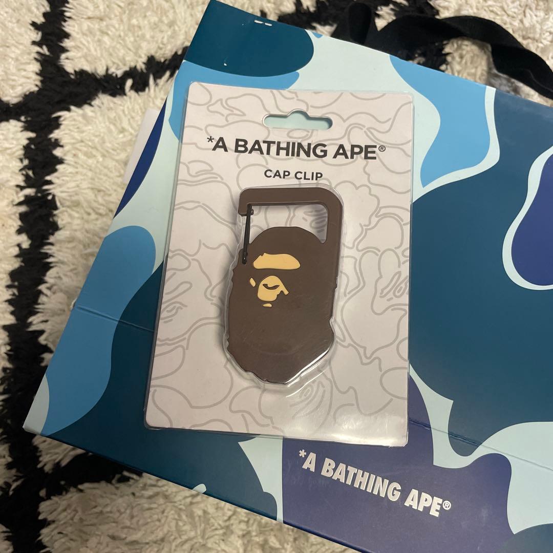 未開封 新品 A BATHING APE(アベイシングエイプ) 正規品 カラビナ
