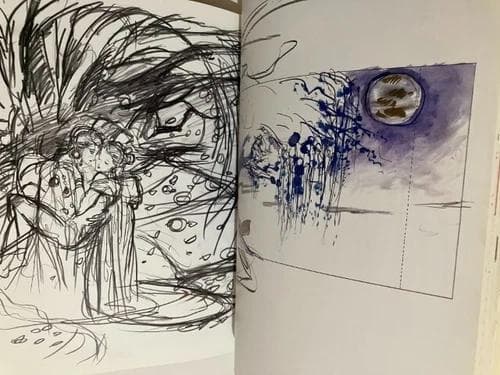 レア 天野喜孝イラスト「魔笛」初版本 帯付き ファンタジー アート