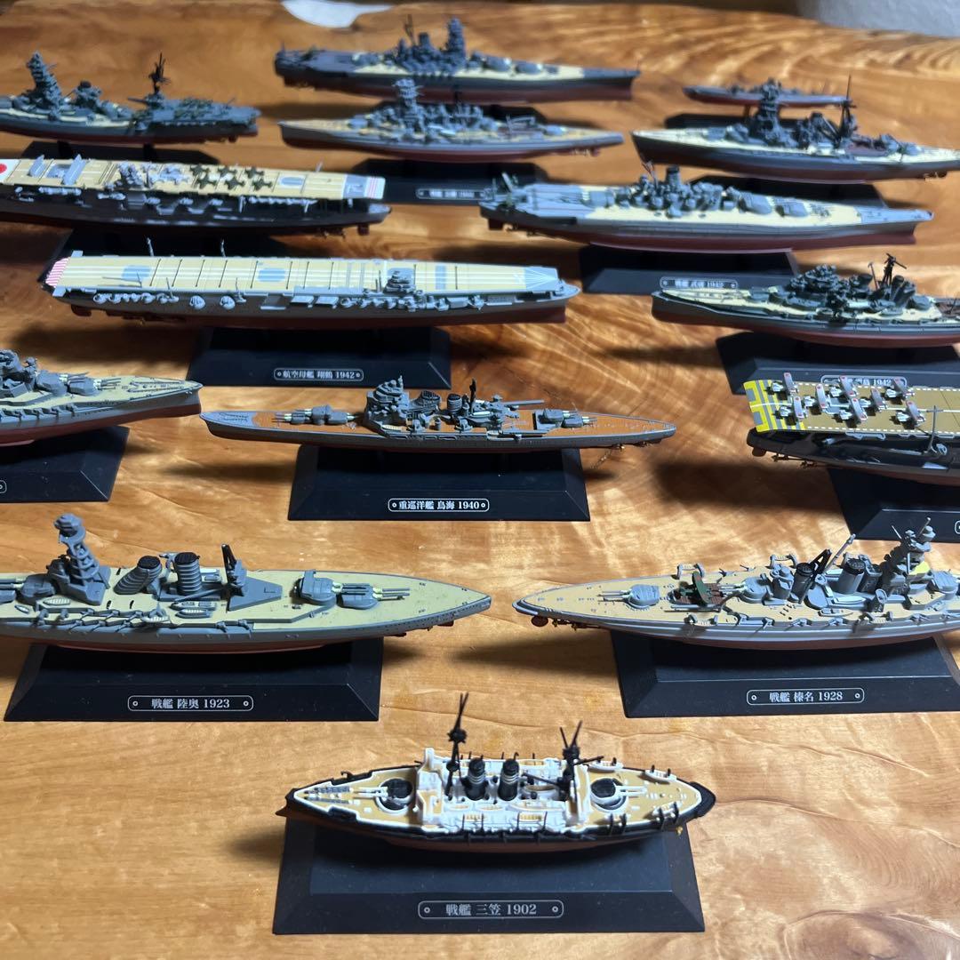 軍艦コレクション イーグルモス 戦艦フィギュア 15セット送料込み