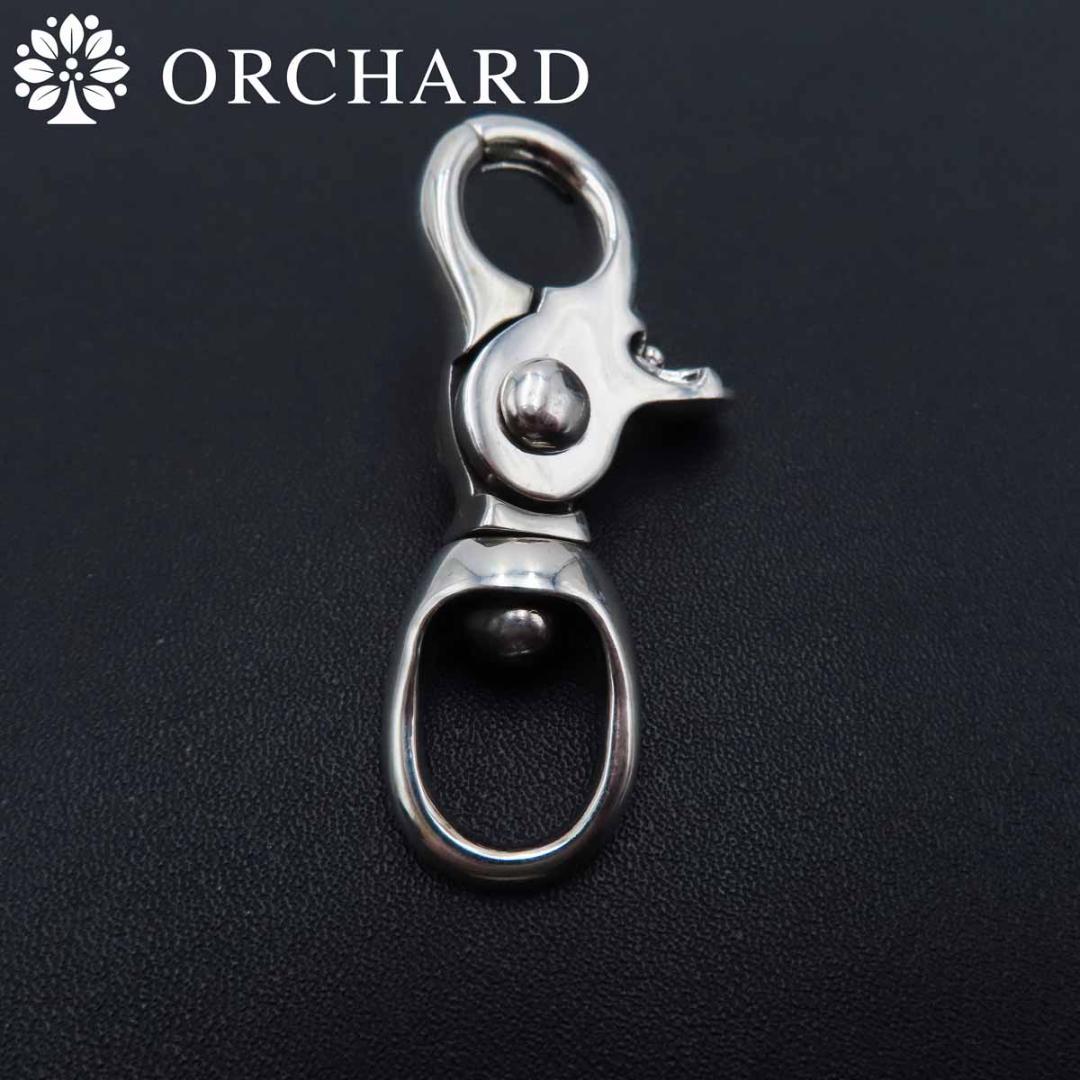 匿名配送/シルバー925/キーリング/キーホルダー/フローラルクロス