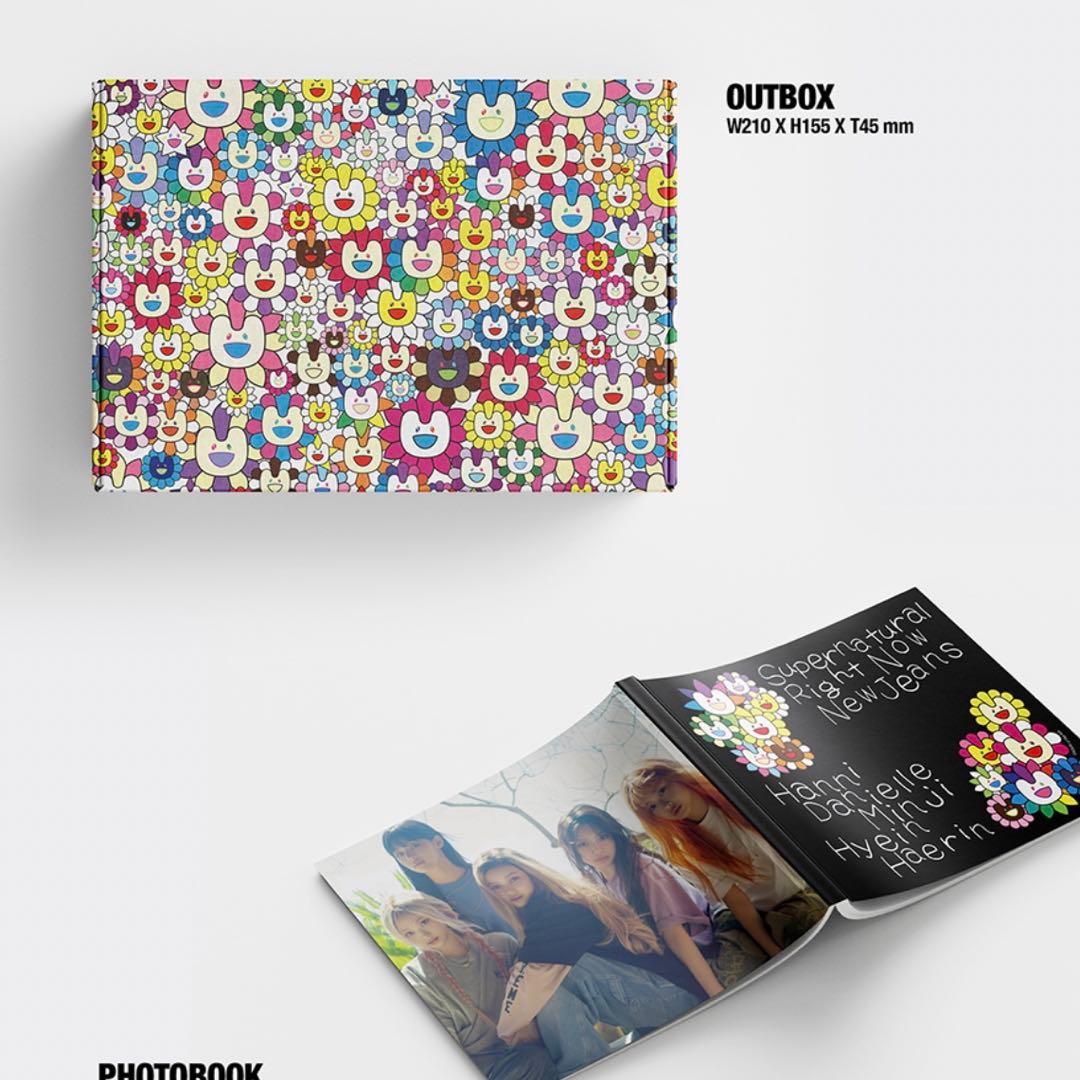 NEWJEANS CD SUPERNATURAL 新品未開封 村上隆 - メルカリ