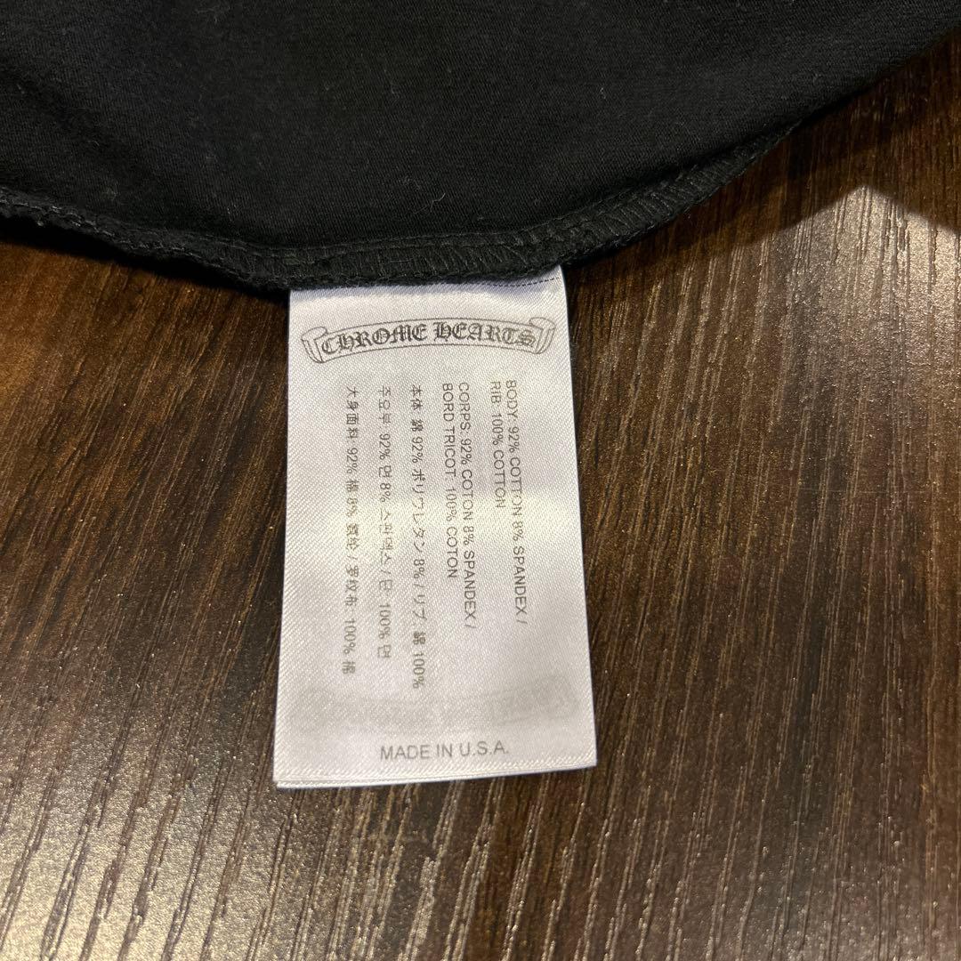 《美品》クロムハーツ　キャミソール　ブラック　Sサイズ