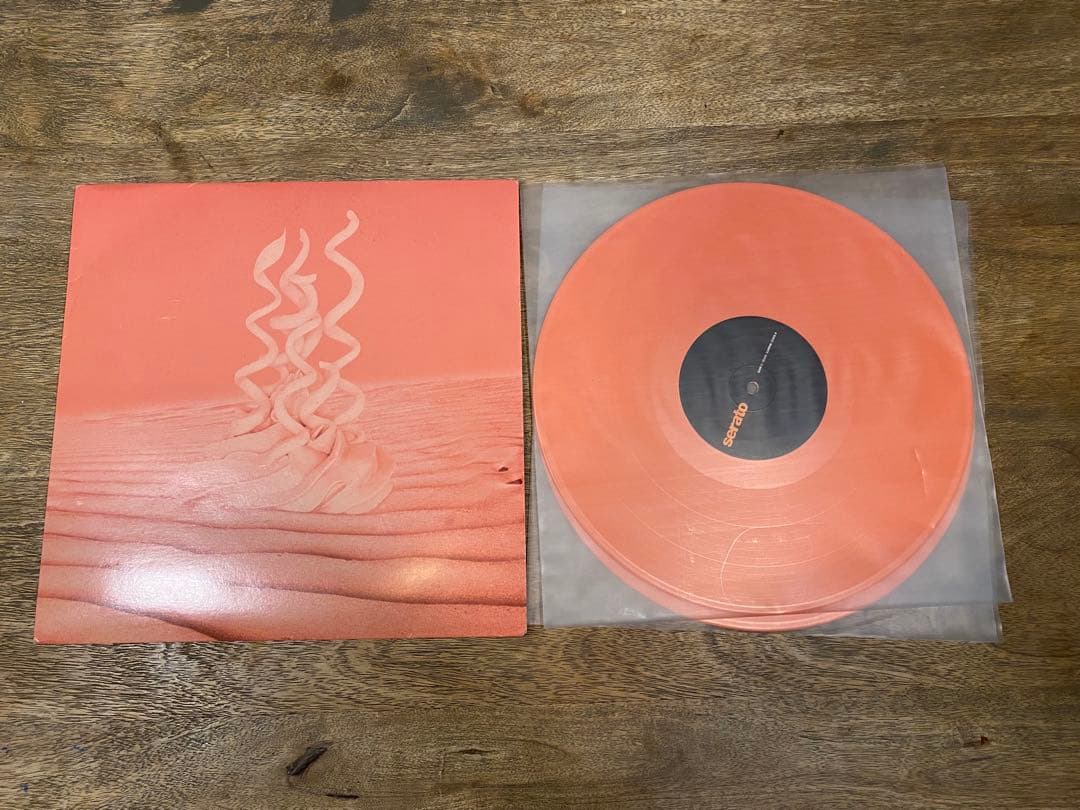 Serato コントロールバイナル 2枚組 コーラルオレンジ