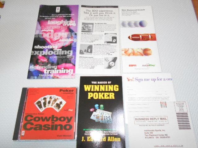 3DO☆Cowboy Casino 海外版 外箱付☆箱付・説明書付・ソフト付