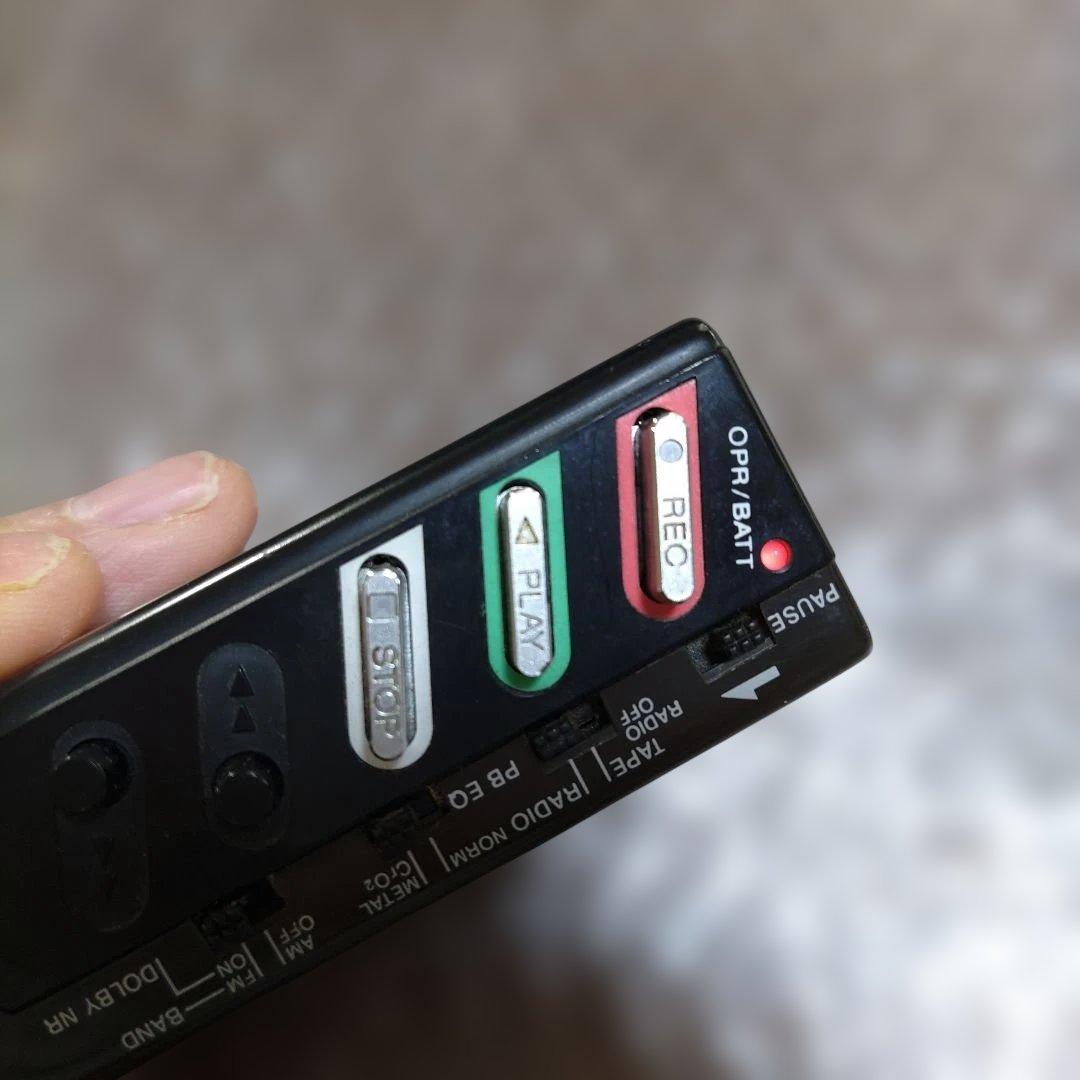 ソニー カセットウォークマン WM−F65 ジャンク 管理ナンバー903