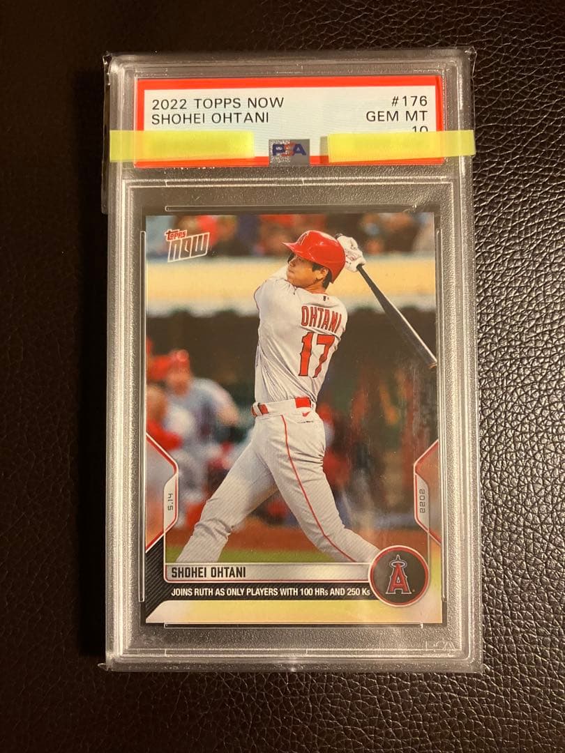 【PSA10 世界38枚】大谷翔平　MLB100号HRカード　topps now PAS10 世界38枚】大谷翔平 MLB 100号HR カード topps now｜Yahoo